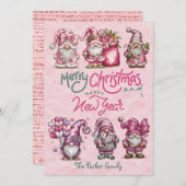 フラットホリデーカード シーズンカード (正面/裏面)