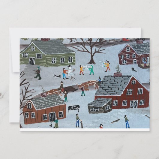 フラットホリデーカード シーズンカード (正面)