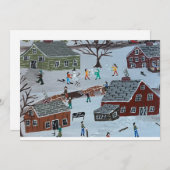 フラットホリデーカード シーズンカード (正面/裏面)