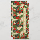 フラットホリデーカード シーズンカード (正面/裏面)