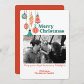 フラットホリデーカード シーズンカード (正面/裏面)