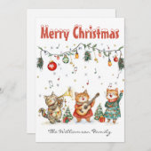 フラットホリデーカード シーズンカード (正面/裏面)