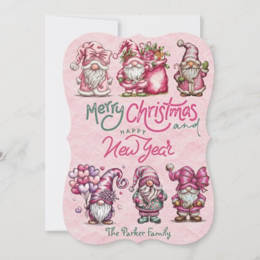 フラットホリデーカード シーズンカード (正面)