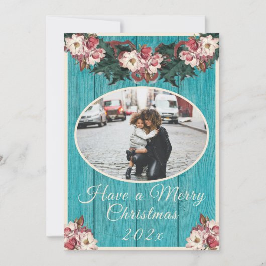 フラットホリデーカード シーズンカード (正面)