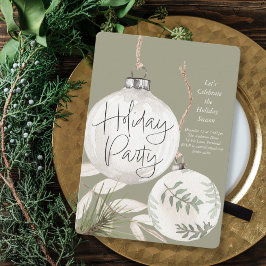 フラットホリデーカード シーズンカード