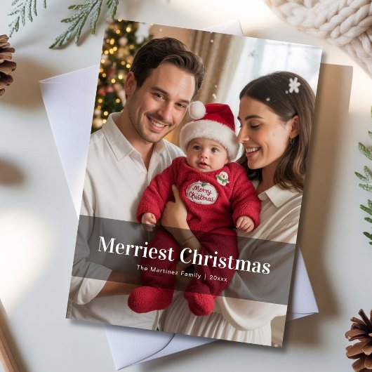 フラットホリデーカード シーズンカード