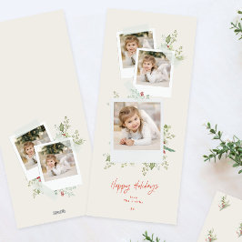 フラットホリデーカード シーズンカード