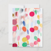 フラットホリデーカード シーズンカード (裏面)