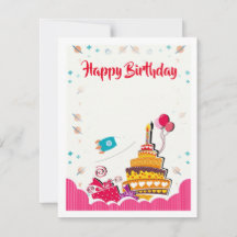 フラットホリデーカード