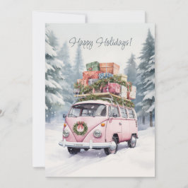 フラットホリデーカード シーズンカード