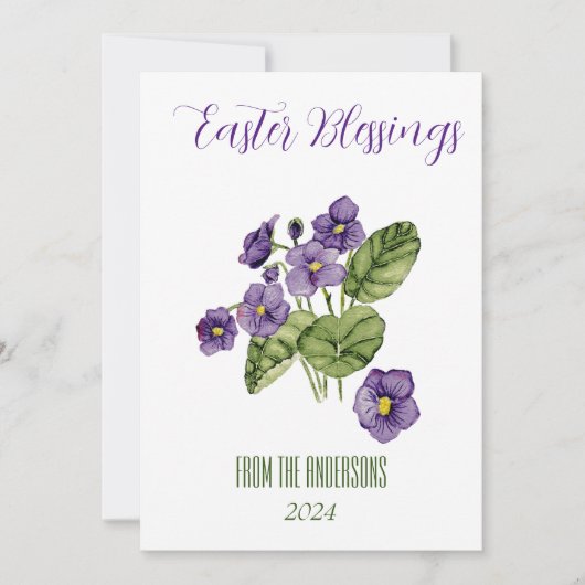 フラットホリデーカード シーズンカード (正面)