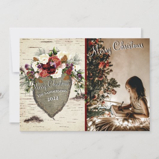 フラットホリデーカード シーズンカード (正面)