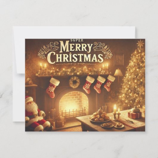 フラットホリデーカード シーズンカード (正面)