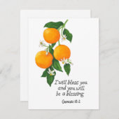 フラットホリデーカード シーズンカード (正面/裏面)