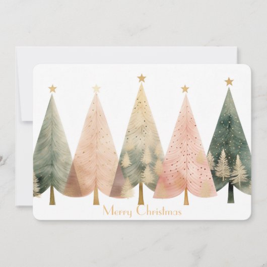 フラットホリデーカード シーズンカード (正面)