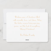 フラットホリデーカード シーズンカード (裏面)