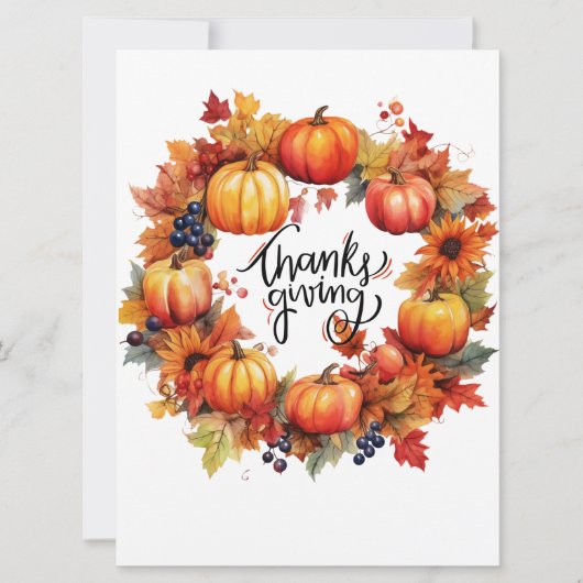 フラットホリデーカード シーズンカード (正面)