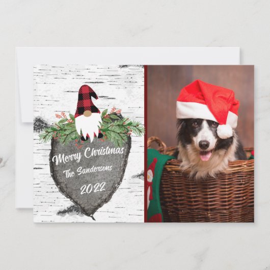 フラットホリデーカード シーズンカード (正面)