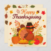 フラットホリデーカード シーズンカード (正面/裏面)