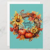 フラットホリデーカード シーズンカード (正面/裏面)