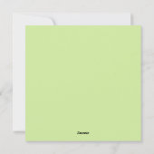 フラットホリデーカード シーズンカード (裏面)