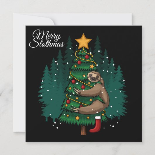 フラットホリデーカード シーズンカード (正面)