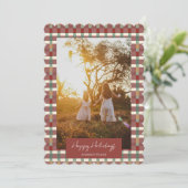 フラットホリデーカード　ハッピー・ホリデー シーズンカード (スタンド正面)