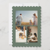 フラットホリデーカード　ハッピー・ホリデー シーズンカード (裏面)