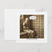 フラットホリデーカード 招待状 (正面/裏面)