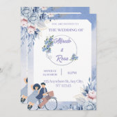 フラットホリデーカ結婚ード シーズンカード (正面/裏面)