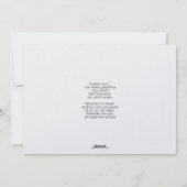 フラットホリデークリスマスハウスファミリーカード シーズンカード (裏面)