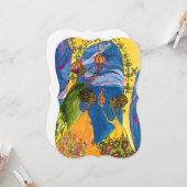 フラットホリデーグリーティングカード カード (正面/裏面インサイチュ)