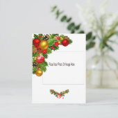 フラットホリデーフォトカード シーズンカード (スタンド正面)