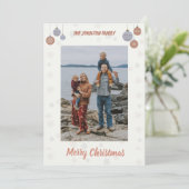 フラットホリデーフォトカード シーズンカード (スタンド正面)