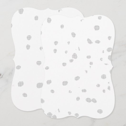 フラットホリデー＆ウェディングカード | オーダーメイドステーショナリー (正面/裏面)