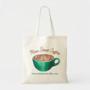 フラットホワイトラテカプチーノコーヒーショップハウスカフェ トートバッグ