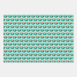 フラットホワイトラテカプチーノコーヒーショップハウスカフェ ラッピングペーパーシート