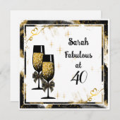 フラットマイルストーン誕生日カード シーズンカード (正面/裏面)