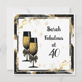 フラットマイルストーン誕生日カード シーズンカード