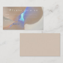 フラットミニマル招待状カード