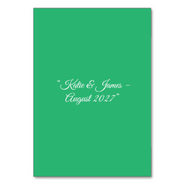 フラットミントグリーン結婚背景 – のデザイン テーブルナンバー