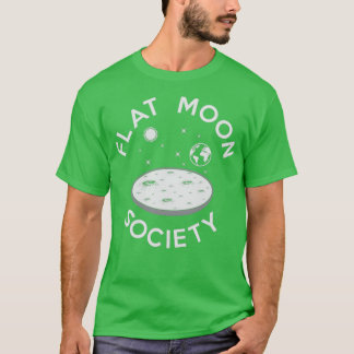 フラットムーン協会 Tシャツ
