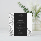 フラットメニューカード メニュー (スタンド正面)