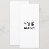 フラットメニューカ数々のード[サイズ] メニュー (正面/裏面)