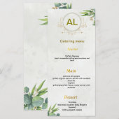 フラットメニュー メニュー (正面/裏面)