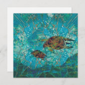 フラットモザイクカード及び封筒 サンキューカード (正面/裏面)