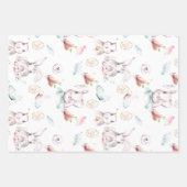 フラットラッピングシート ラッピングペーパーシート (正面)