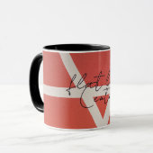 フラットランドセンターアースマグ マグカップ (正面左)