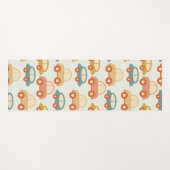 フラットレトロ車 ヨガマット (正面(横))