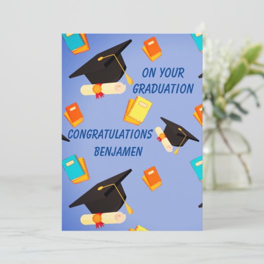 フラット招待状、サイズ： 12.7 cm x 17.8 cm、紙: M 招待状 (スタンド正面)